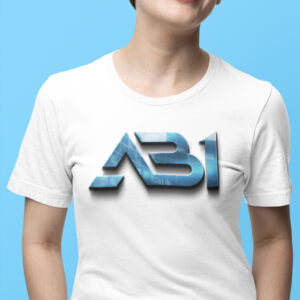 AB31 Blue Logo T-shirt