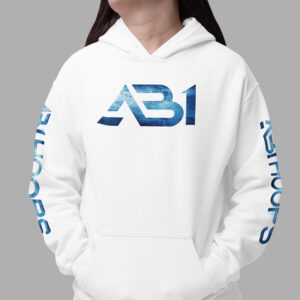 AB31 Blue Grunge Logo 1 Hoodie